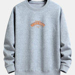 Brooklyn Slogan Print Relax Fit Sweatshirt