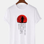 Japanese Samurai Print T-Shirt