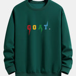 Goat Print Relax Fit Sweatshirt