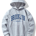 Brooklyn Print Cotton Blend Hoodie & Jogger Pants