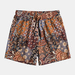 Paisley Patchwork Print Shorts