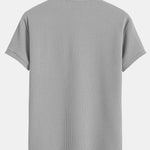 Muscle Fit Ribbed T-Shirt With Pocket