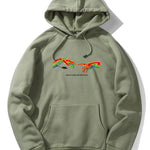 Infrared Hand Print Hoodie