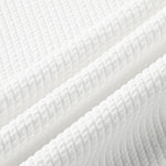 3 Pieces Long Sleeve Relax Fit Patchwork Ribbed T-Shirts