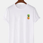 Pineapple Print T-Shirt