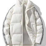 Waffle Zip Up Puffer Coat
