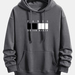 Paris Dream Maker Print Relax Fit Hoodie