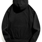 Relax Fit Corduroy Hoodie