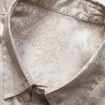Paisley Print Satin Shirt & Shorts