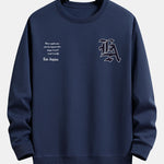 Los Angeles Slogan Print Relax Fit Sweatshirt