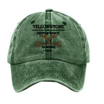 Men's Casual Distressed Western Dad Cap