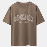 Chicago Print Oversize T-Shirt