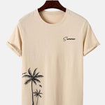 Summer Palm Tree Print T-Shirt