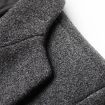 Lapel Woolen Overcoat