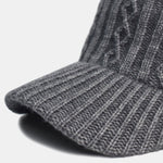 Jacquard Knit Baseball Cap