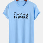 Regular Fit Christmas Print Cotton T-Shirt