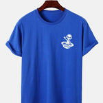 Alien Print T-Shirt