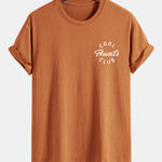Regular Fit Cool Aunts Club Print Cotton T-Shirt