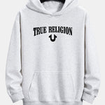 True Religion Print Relax Fit Hoodie