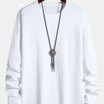 3 Pieces Basic Long Sleeve Cotton T-Shirt