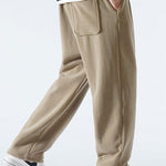 3 Pieces Polar Fleece Loose Fit Straight Leg Pants