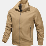 Zip Stand Collar Jacket