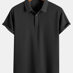 Short Sleeve Textured Polo