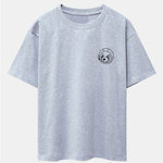 Planet Astronaut Print Drop Shoulder Oversize T-Shirt