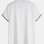 Short Sleeve Stretch Corduroy Ringer T-Shirt & Corduroy Shorts