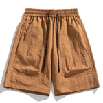 Patch Pocket Drawstring Shorts