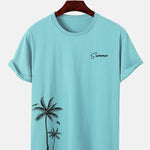 Summer Palm Tree Print T-Shirt