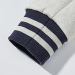 Contrast Baseball Jacket & Jogger Pants