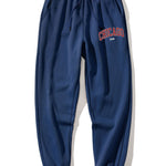 Chicago Letter Print Hoodie & Jogger Pants