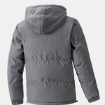 2 In 1 Teddy Hooded Puffer Jacket