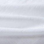Linen Look Cotton Stand Collar Shirt