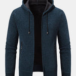 Zip Up Hooded Sweater