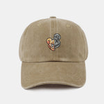 Bear Cartoon Pattern Casual Style Baseball Cap