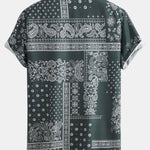 Paisley Frame Pattern Print Shirt #Random Pattern Design#