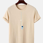 Astronaut On A String Print T-Shirt