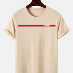 Paris Dream Maker Stripe Print T-Shirts
