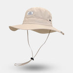 Bucket Hat With Chin Strap Quick Dry For Outdoor Hiking Travel