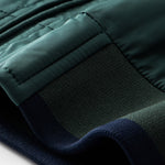 Contrast Detachable Hooded Jacket