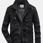 Faux Suede Jacket