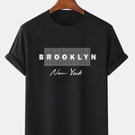 Brooklyn New York Dot Print T-Shirt