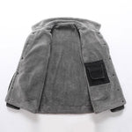 Teddy Lined Washed Denim Jacket