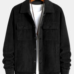 Corduroy Jacket With Pockets