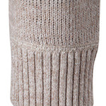Elk Print Quarter Zip Sweater