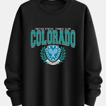 Colorado Tennis Varsity Print Relax Fit Sweatshirt