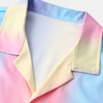 Ombre Print Cuban Shirt