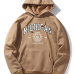 Michigan Varsity Print Hoodie